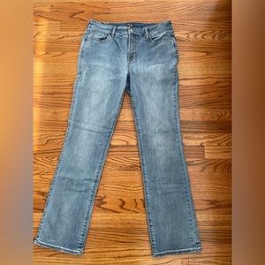 NYDJ Marilyn straight jeans size 12